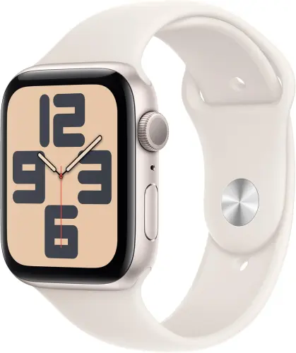 Apple Watch SE GPS 40 mm Yıldız Işığı Alüminyum Kasa ve Yıldız Işığı Spor Kordon - S/M MXEF3TU/A