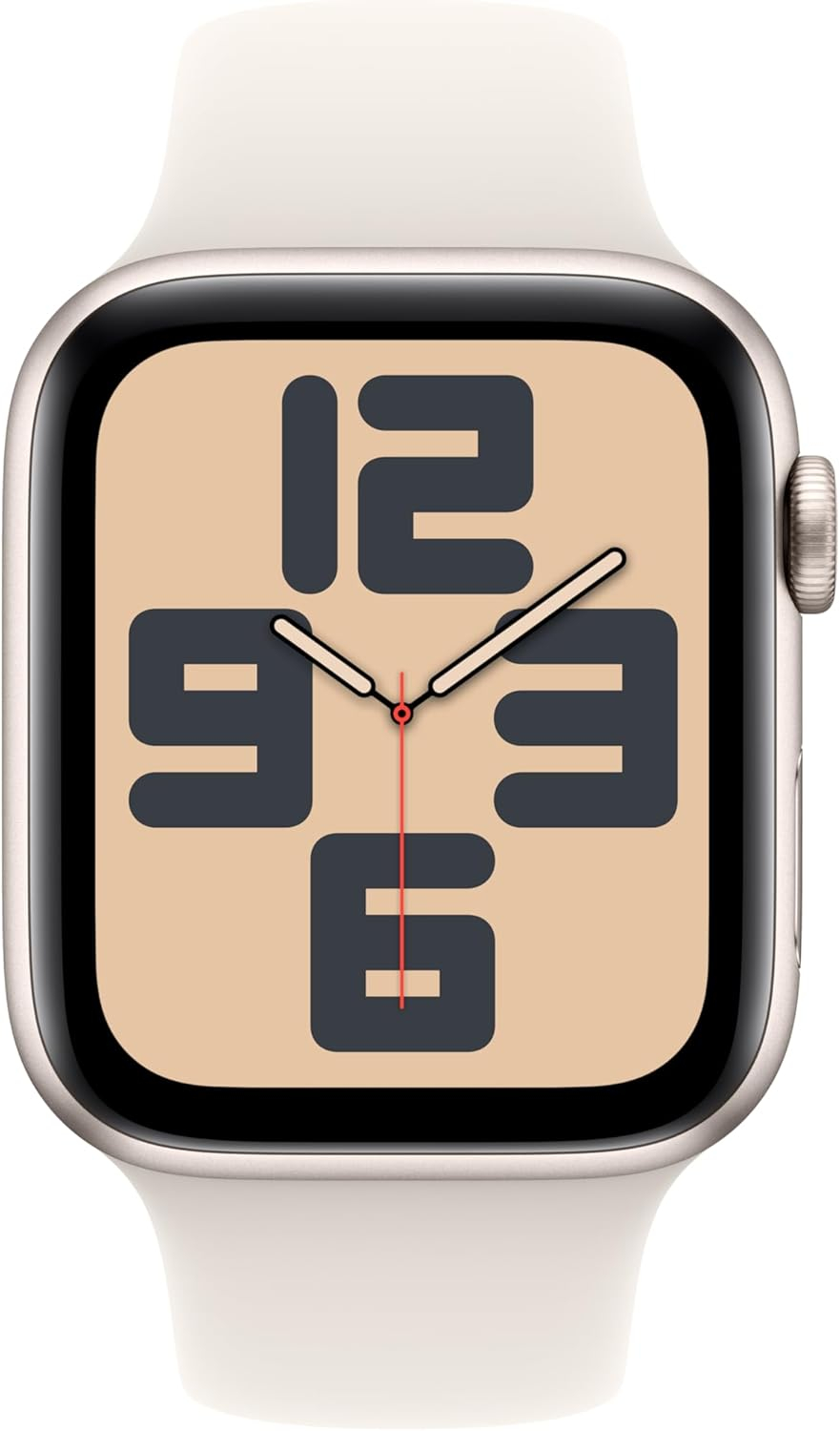 Apple Watch SE GPS 40 mm Yıldız Işığı Alüminyum Kasa ve Yıldız Işığı Spor Kordon - S/M MXEF3TU/A