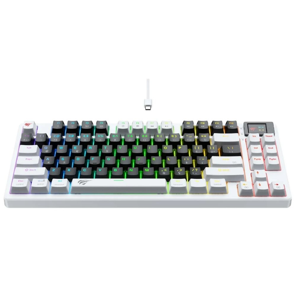 Havit Gamenote KB884L RGB Brown Switch Mekanik Gaming (Oyuncu) Klavye