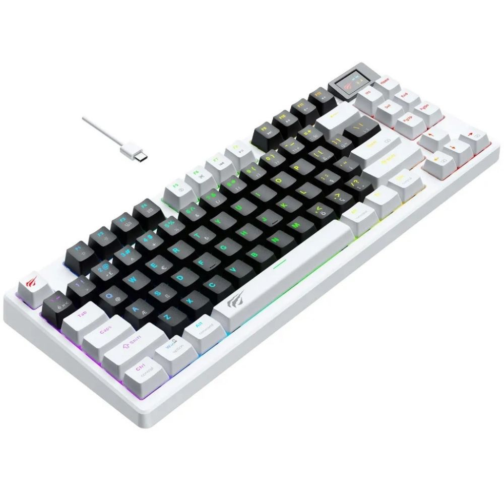 Havit Gamenote KB884L RGB Brown Switch Mekanik Gaming (Oyuncu) Klavye