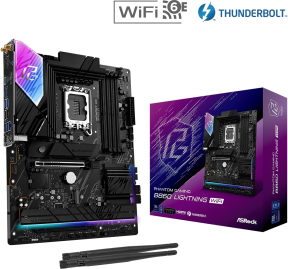 Asrock B860 Lightning WiFi LGA1851 DDR5 8933MHz+(OC) ATX Gaming (Oyuncu) Anakart