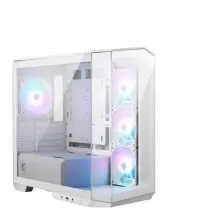 MSI MAG PANO M100R PZ White 4x120mm ARGB Fan USB 3.2 Micro-ATX Tower Gaming (Oyuncu) Kasa