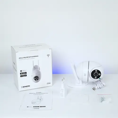 Xenon Smart X7266 Full HD 3 MP Gece Görüşlü Wi-Fi Güvenlik Kamerası