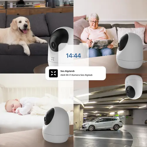 Xenon Smart X7207 Full HD Gece Görüşlü Wi-Fi Güvenlik Kamerası
