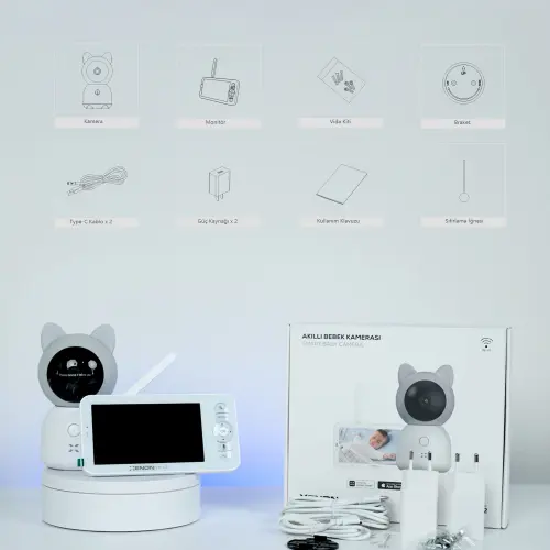 Xenon Smart Monitörlü Bebek Kamerası X7202