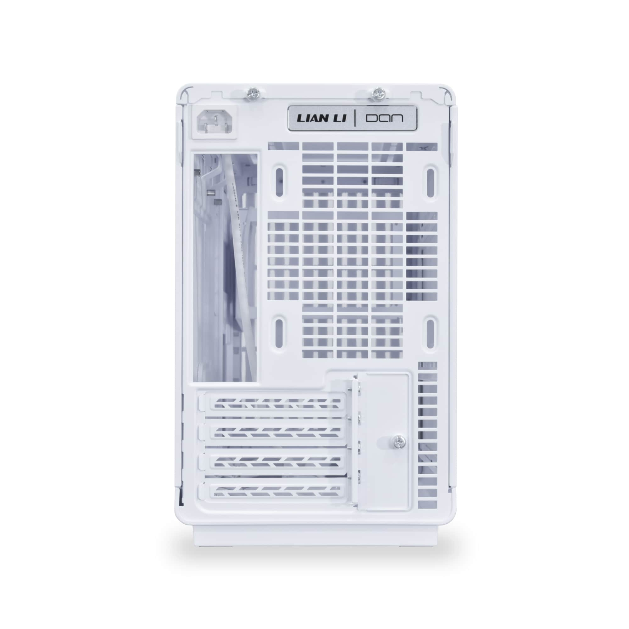 Lian Li Dan Case A3 Beyaz Ahşap Cam M-ATX Mini-Tower Kasa (G99.A3W-WDG.00)