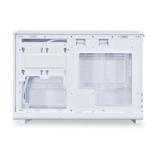 Lian Li Dan Case A3 Beyaz Ahşap Cam M-ATX Mini-Tower Kasa (G99.A3W-WDG.00)