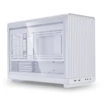 Lian Li Dan Case A3 Beyaz Ahşap Cam M-ATX Mini-Tower Kasa (G99.A3W-WDG.00)