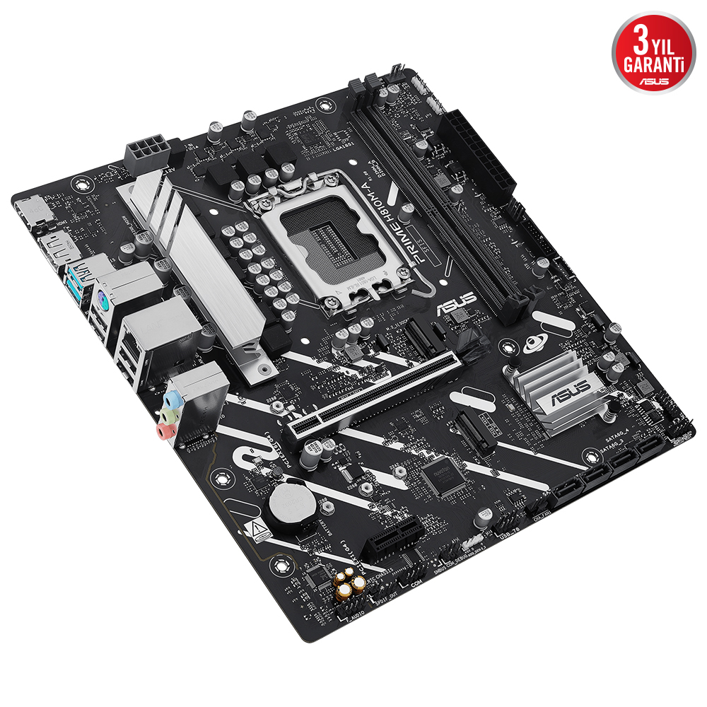ASUS Prime H810M-A-Csm H810 Soket 1851 DDR5 6400MHz mATX Gaming (Oyuncu) Anakart