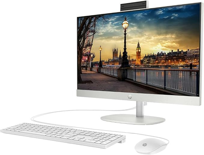 HP ProOne 245 G10 8T2S6ES Ryzen 5 7520U 8 GB 512 GB SSD Radeon 610M 23.8″ Full HD All in One PC