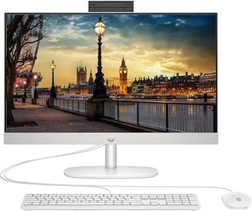 HP ProOne 245 G10 8T2S6ES Ryzen 5 7520U 8 GB 512 GB SSD Radeon 610M 23.8″ Full HD All in One PC