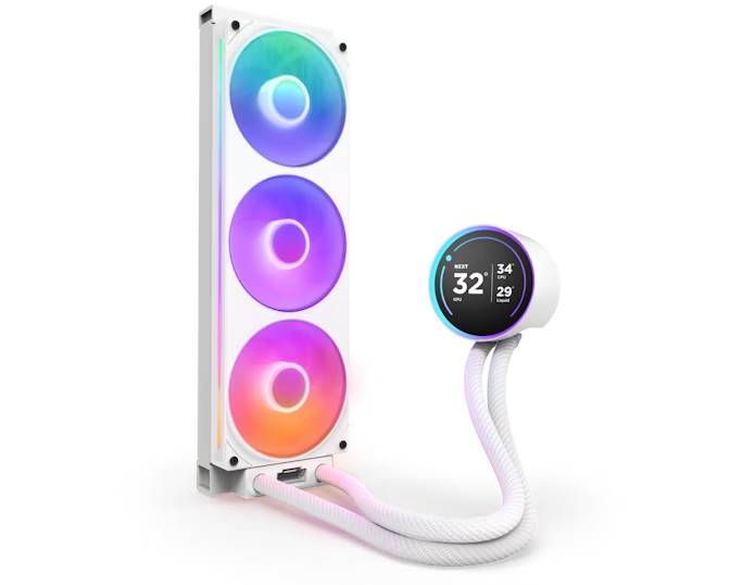 NZXT Kraken Elite 360 RGB RL-KR36E-B2 360mm Siyah İşlemci Sıvı Soğutucu (2024)