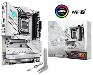 ASUS ROG STRIX B850-A GAMING WIFI AMD B850 Soket AM5 DDR5 8000+(OC)MHz ATX Gaming (Oyuncu) Anakart