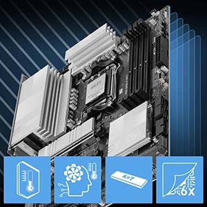 MSI PRO B850-P WIFI AMD B850 Soket AM5 DDR5 8200+(OC)MHz ATX Gaming (Oyuncu) Anakart