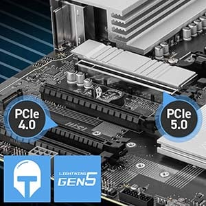 MSI PRO B850-P WIFI AMD B850 Soket AM5 DDR5 8200+(OC)MHz ATX Gaming (Oyuncu) Anakart