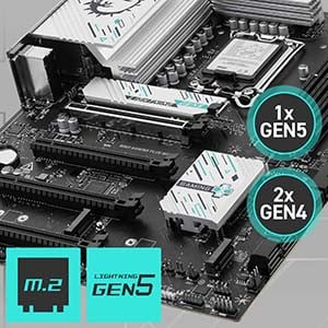 MSI B860 GAMING PLUS WIFI Intel B860 Soket 1851 DDR5 8800+(OC)MHz ATX Gaming (Oyuncu) Anakart