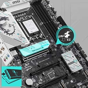 MSI B860 GAMING PLUS WIFI Intel B860 Soket 1851 DDR5 8800+(OC)MHz ATX Gaming (Oyuncu) Anakart