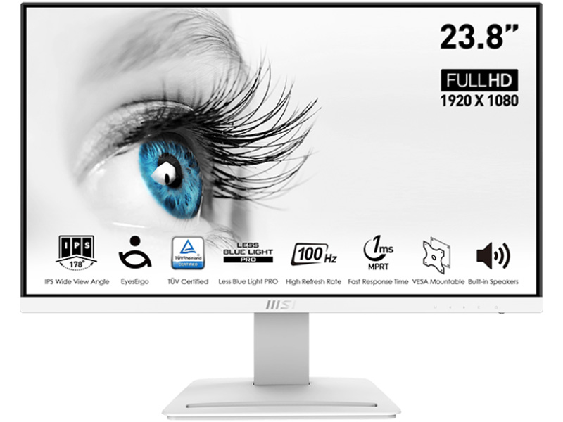 MSI Pro MP252 24.5″ 1ms 100Hz HDMI DP Anti-glare AdaptiveSync FHD IPS Monitör
