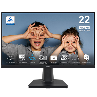 MSI Pro MP225V 21.5″ 1ms 100Hz Anti-Glare VA Full HD FreeSync Monitör