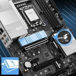 MSI PRO Z890-P WIFI DDR5 Soket 1851 9200MHZ ATX Gaming (Oyuncu) Anakart