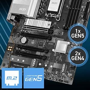 MSI PRO Z890-S WIFI DDR5 Z890 Soket 1851 8600MHZ(OC) WIFI7 ATX Gaming Anakart