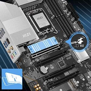 MSI PRO Z890-S WIFI DDR5 Z890 Soket 1851 8600MHZ(OC) WIFI7 ATX Gaming Anakart