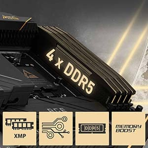 MSI MEG Z890 ACE Soket 1851 DDR5 9200MHZ(OC) Gaming (Oyuncu) Anakart