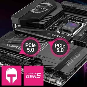 MSI MPG Z890 Carbon WIFI Soket 1851 DDR5 9200MHZ WIFI 7 ATX Gaming Anakart