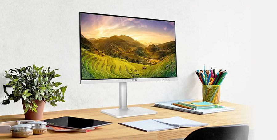 MSI MODERN MD2412PW 23.8″ 100Hz Beyaz Type-C Monitör