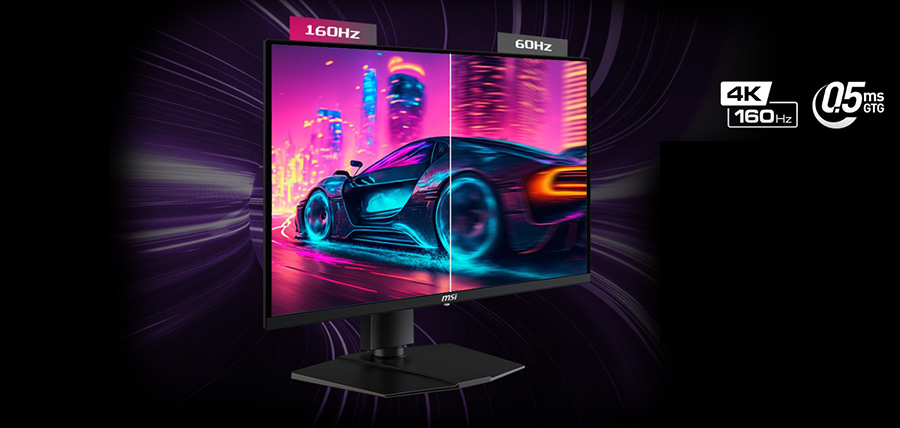 MSI 27″; MPG 274URF QD 0.5ms 160Hz Rapid IPS Adaptıve-Sync UHD Gaming Monitör