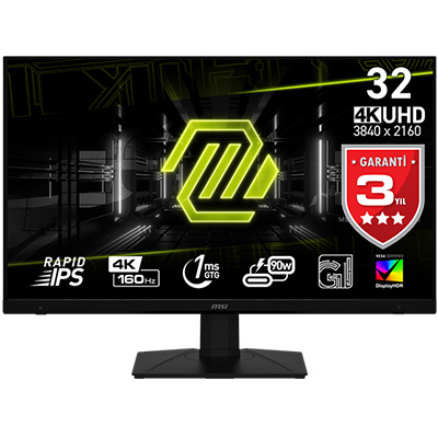 MSI MAG 322UPF 32″ 1ms 160Hz Gaming Monitör