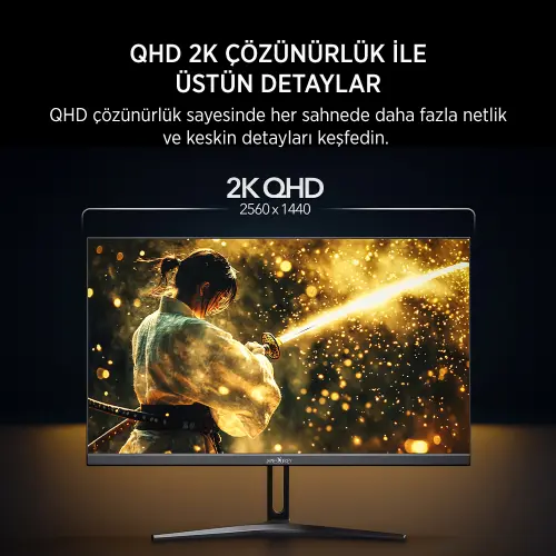 James Donkey Epic Q40 27″ 180Hz 0.5Ms QHD Fast IPS Gaming Monitör (Sıfır Ölü Piksel Garantili)