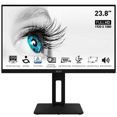 MSI 23.8″ PRO MP242AP 1920x1080 (FHD) Adaptive-Sync Pivot Monitör