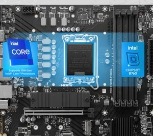 MSI PRO B760M-P DDR4 Gaming Anakart