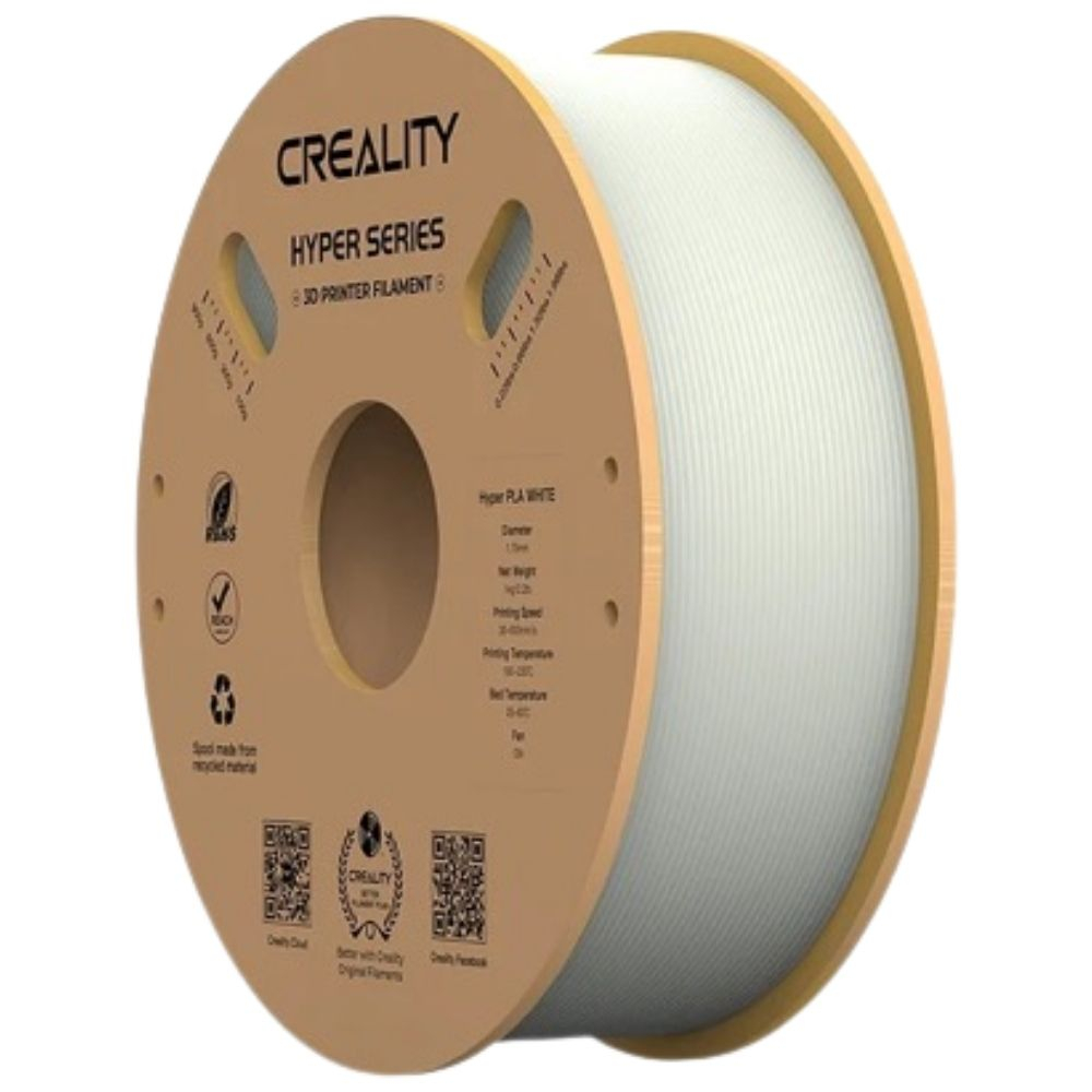 Creality Hyper PLA 1.75 mm 1 Kg Beyaz Filament