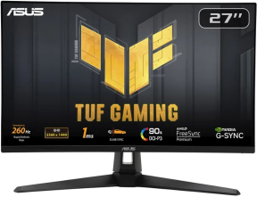 ASUS TUF Gaming VG27AQM1A 27'' 1ms 260Hz WQHD IPS Gaming (Oyuncu) Monitör