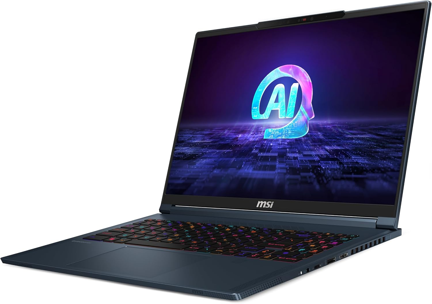 MSI Stealth 18 HX AI A2XWIG-021TR Intel Core Ultra 9-275HX 64GB DDR5 2TB SSD 16GB RTX5080 GDDR7 18″ 4K UHD+ 120Hz W11 Pro Gaming (Oyuncu) Notebook