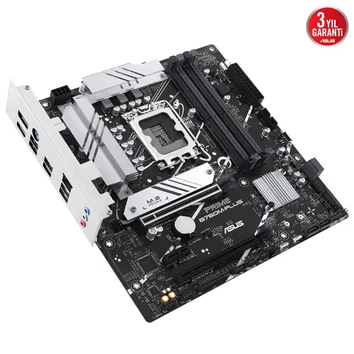 ASUS PRIME B760M-PLUS B760 Soket 1700 DDR5 7200(OC)Mhz mATX Gaming (Oyuncu) Anakart