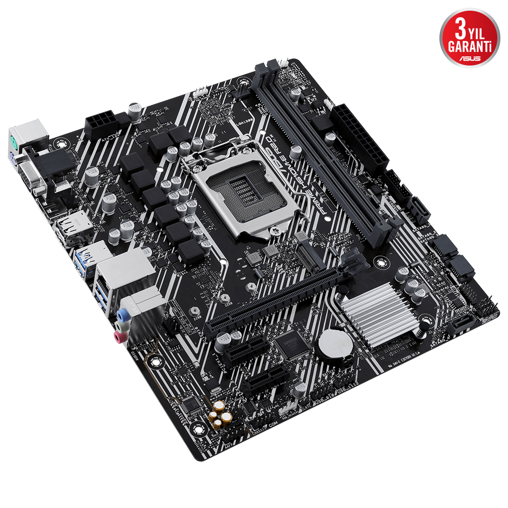 ASUS Prime H510M-E R2.0 Intel H470 Soket 1200 DDR4 3200 mATX Gaming (Oyuncu) Anakart