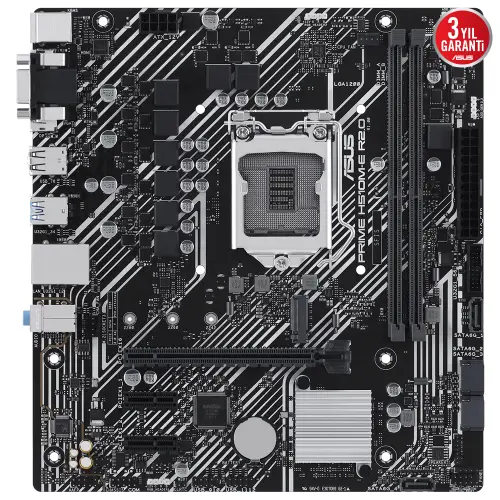 ASUS Prime H510M-E R2.0 Intel H470 Soket 1200 DDR4 3200 mATX Gaming (Oyuncu) Anakart