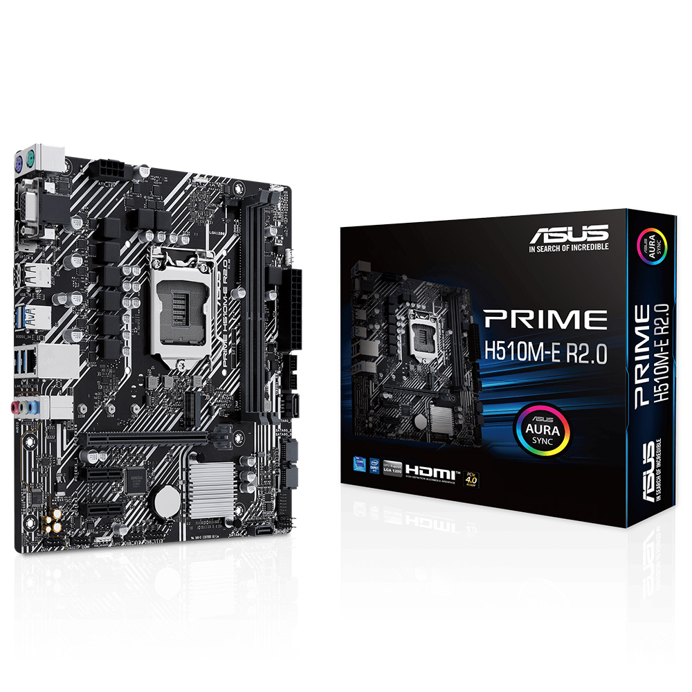 ASUS Prime H510M-E R2.0 Intel H470 Soket 1200 DDR4 3200 mATX Gaming (Oyuncu) Anakart