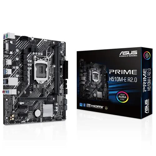 ASUS Prime H510M-E R2.0 Intel H470 Soket 1200 DDR4 3200 mATX Gaming (Oyuncu) Anakart