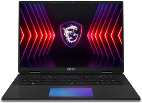 MSI Titan 18 HX AI A2XWJG-217TR Intel Core Ultra 9 285HX 96GB DDR5 6TB SSD 24GB RTX5090 GDDR7 18″ 4K UHD+ 120Hz Mini LED Win11 Pro Gaming (Oyuncu) Notebook