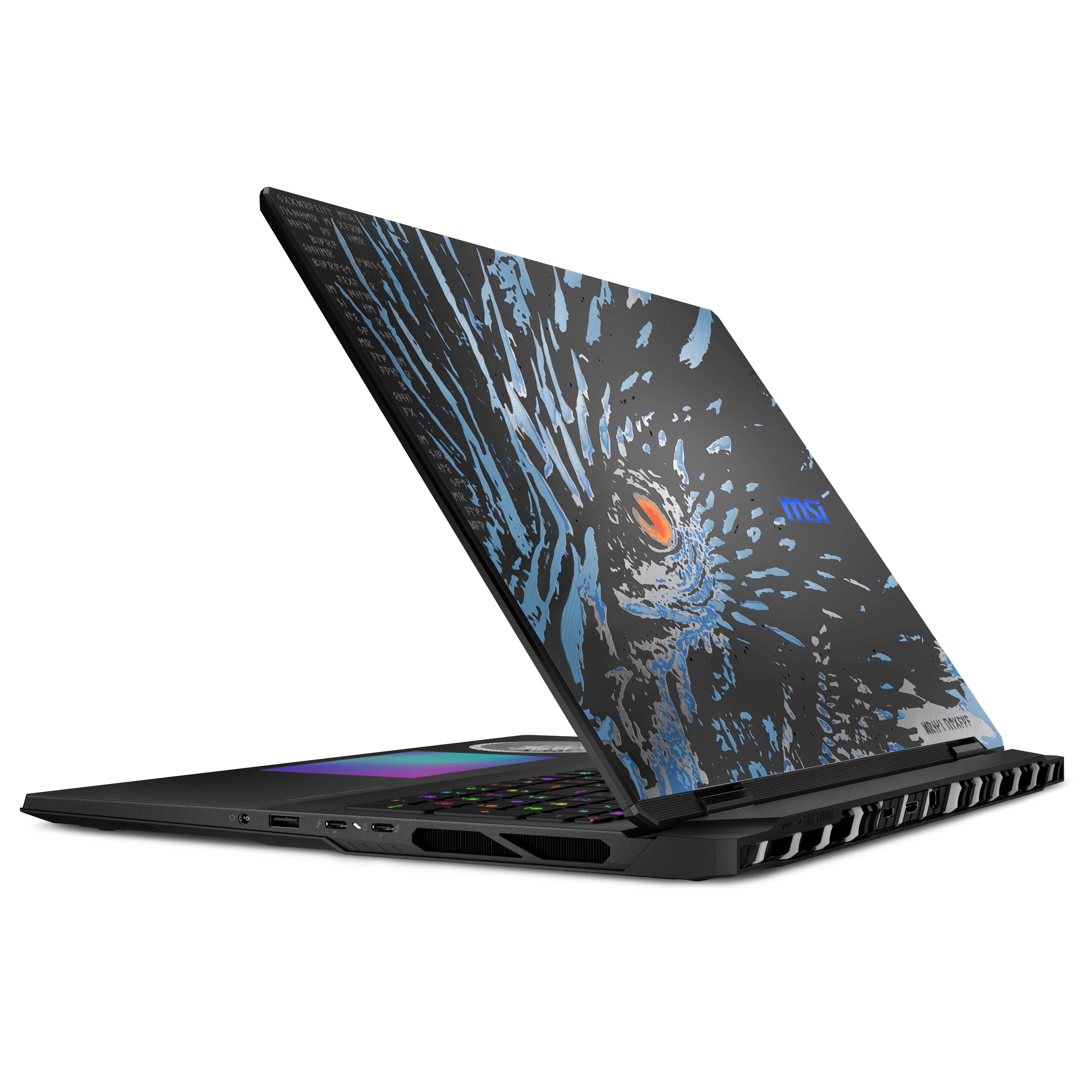 MSI Titan 18 HX Dragon Edition Norse Myth A2XWJG-272TR Intel Core Ultra 9 285HX 96GB DDR5 6TB SSD 24GB RTX5090 GDDR7 18″ 4K UHD+ 120Hz Mini LED W11 Pro Gaming (Oyuncu) Notebook