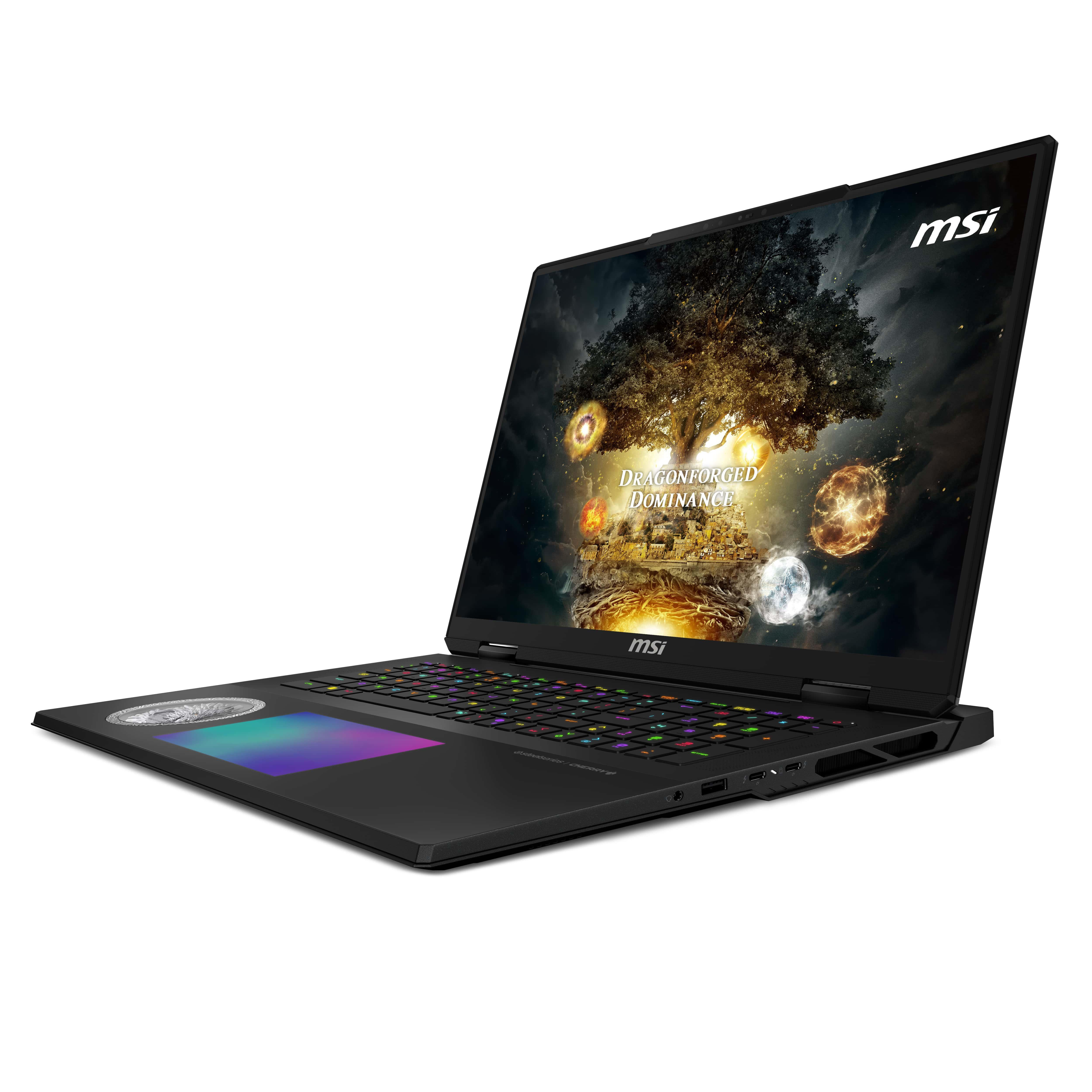 MSI Titan 18 HX Dragon Edition Norse Myth A2XWJG-272TR Intel Core Ultra 9 285HX 96GB DDR5 6TB SSD 24GB RTX5090 GDDR7 18″ 4K UHD+ 120Hz Mini LED W11 Pro Gaming (Oyuncu) Notebook