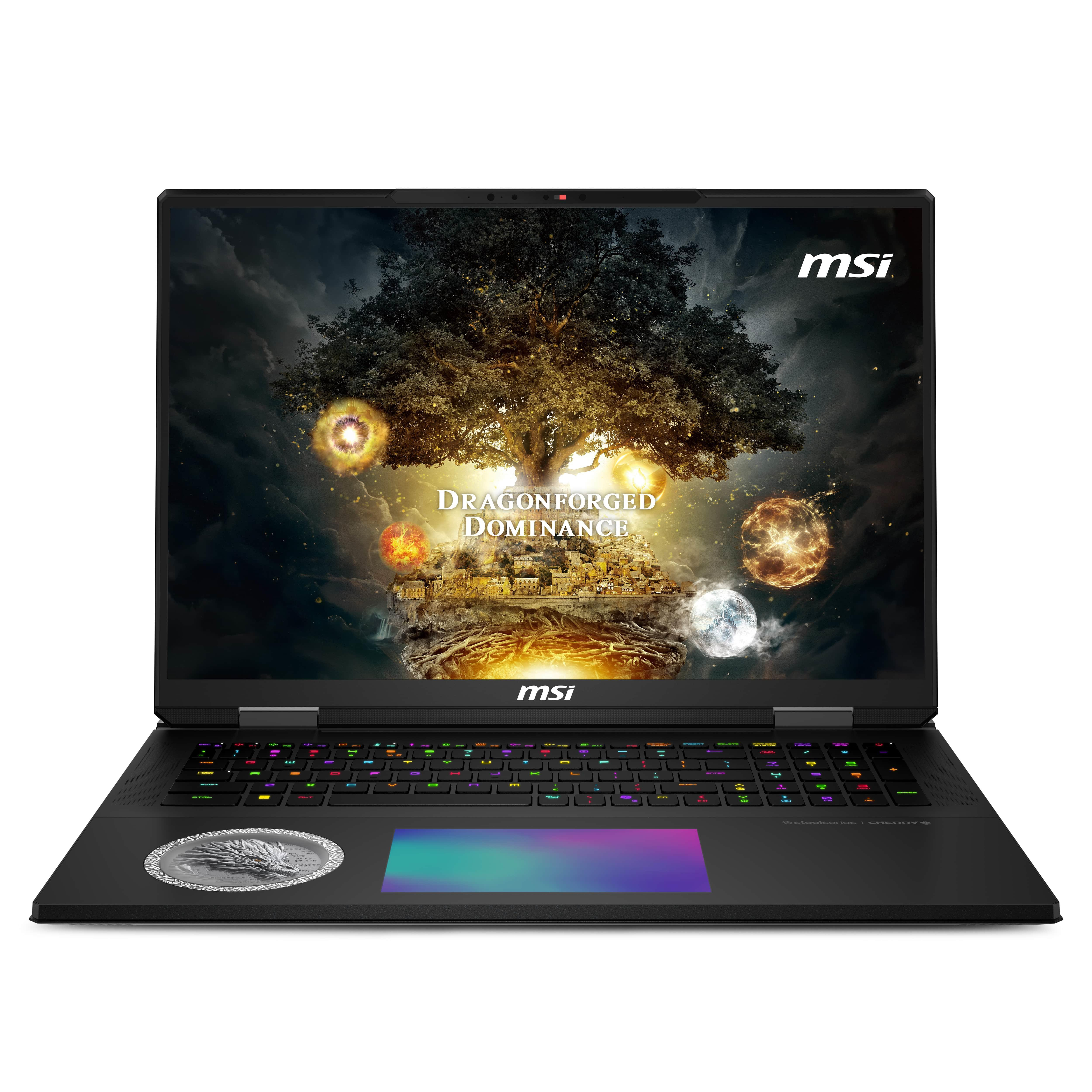 MSI Titan 18 HX Dragon Edition Norse Myth A2XWJG-272TR Intel Core Ultra 9 285HX 96GB DDR5 6TB SSD 24GB RTX5090 GDDR7 18″ 4K UHD+ 120Hz Mini LED W11 Pro Gaming (Oyuncu) Notebook