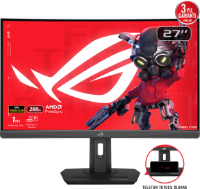 ASUS ROG Strix XG27WCMS 27″ 280Hz 1ms QHD Adaptive-Sync VA Gaming (Oyuncu) Monitör