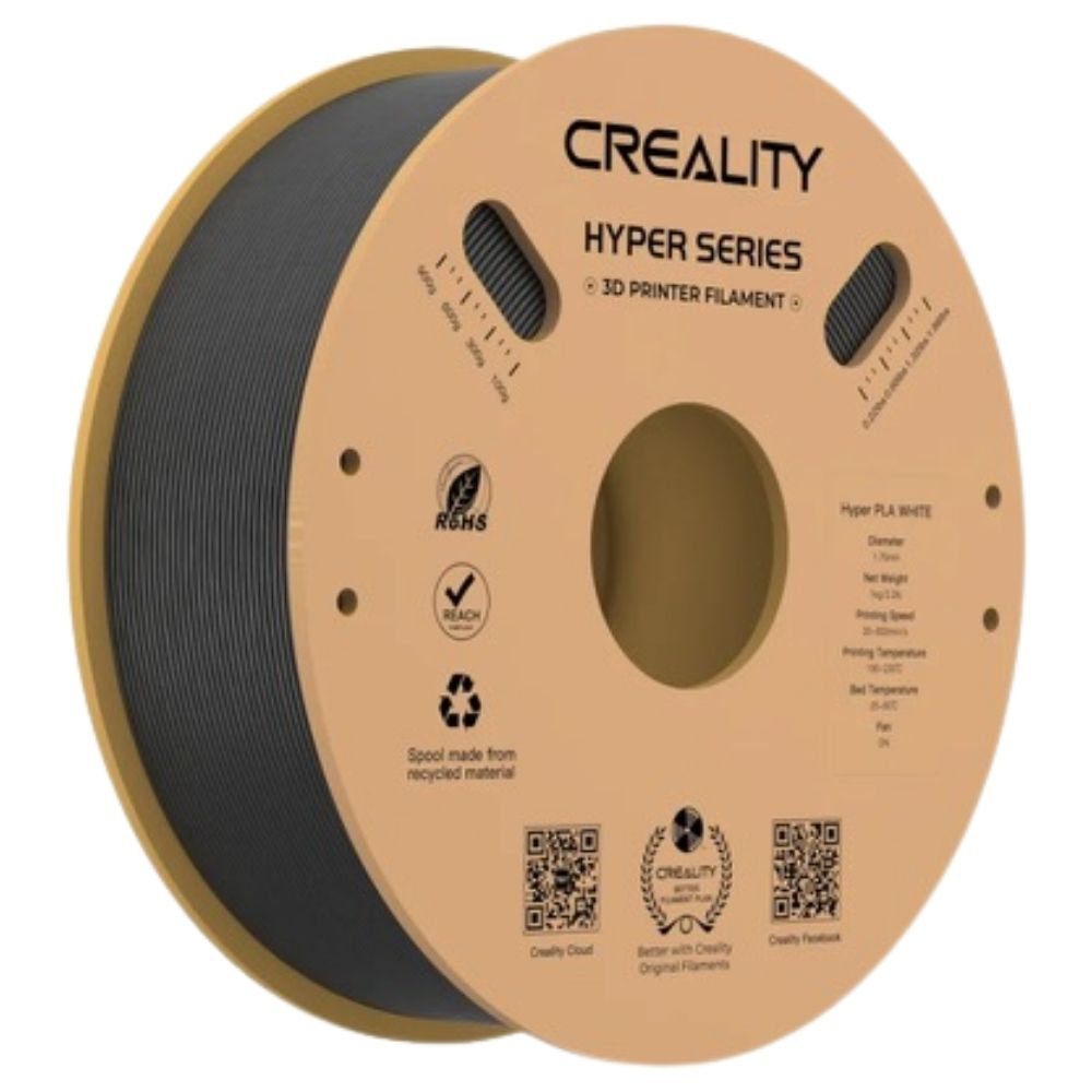 Creality Hyper PLA CF 1.75 mm 1 Kg Siyah Filament