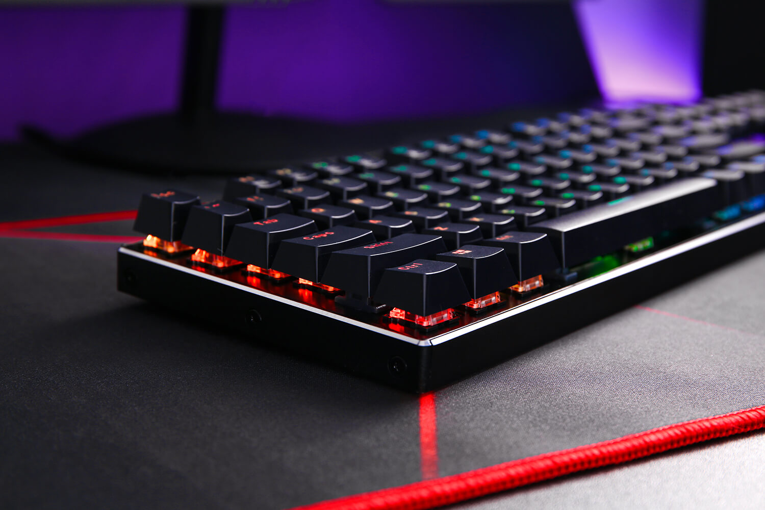 Redragon K556 Devarajas Brown Switch Kablolu Klavye 