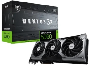 MSI GeForce RTX 5090 32G VENTUS 3X OC 32GB GDDR7 512 Bit DLSS 4 Gaming (Oyuncu) Ekran Kartı